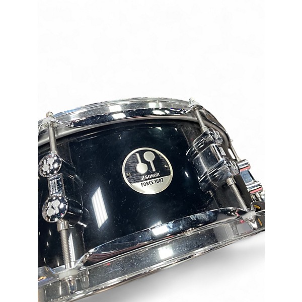 Used SONOR 4 Piece Force 1007 Black Drum Kit