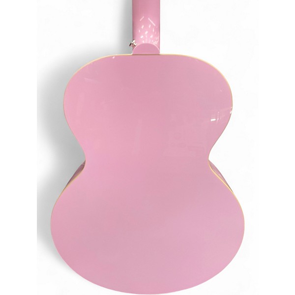 Used Epiphone J180 LS Pink Acoustic Electric Guitar
