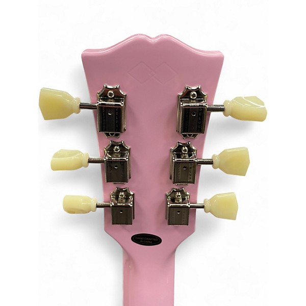 Used Epiphone J180 LS Pink Acoustic Electric Guitar