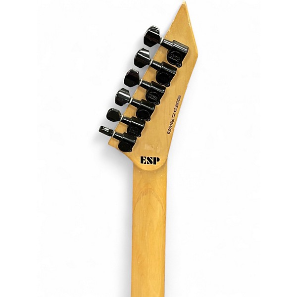 Used ESP LTD M100FM Black Solid Body Electric Guitar