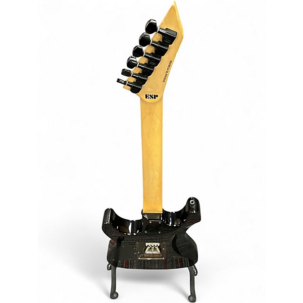 Used ESP LTD M100FM Black Solid Body Electric Guitar