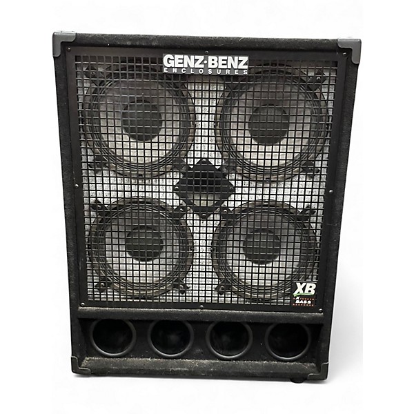Used Genz Benz GB410T 4Ohm 4x10 Bass Cabinet