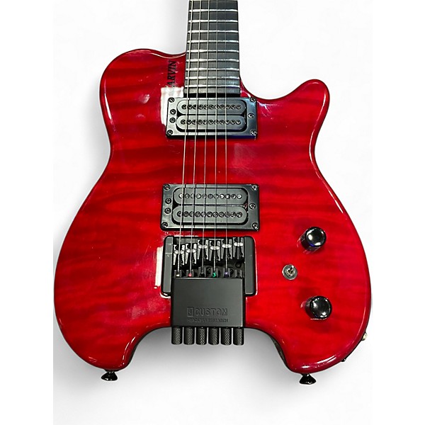 Used Carvin HH2 crimson red Solid Body Electric Guitar