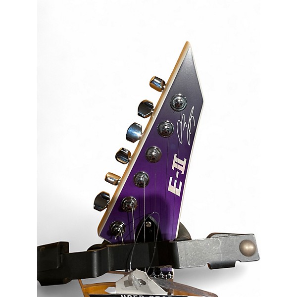 Used ESP E II  alexi laiho Ripped Purple Solid Body Electric Guitar