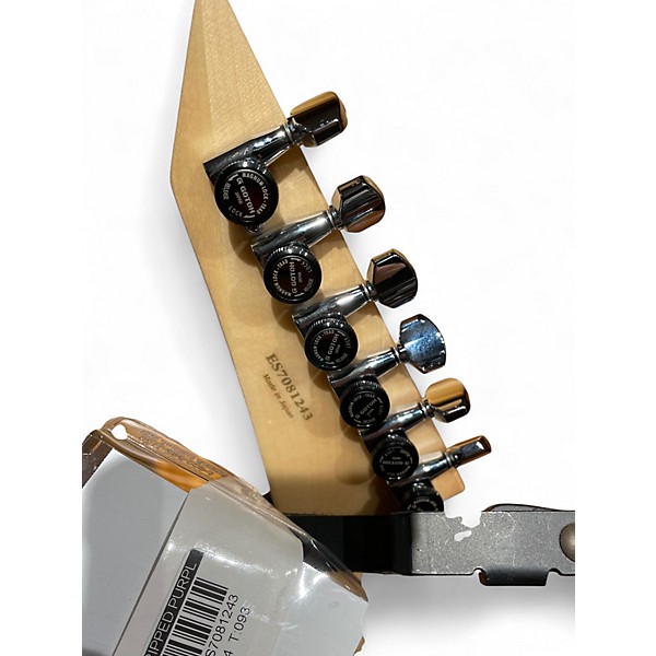 Used ESP E II  alexi laiho Ripped Purple Solid Body Electric Guitar