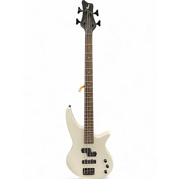 Used Jackson JS2 SPECTRA White Electric Bass Guitar
