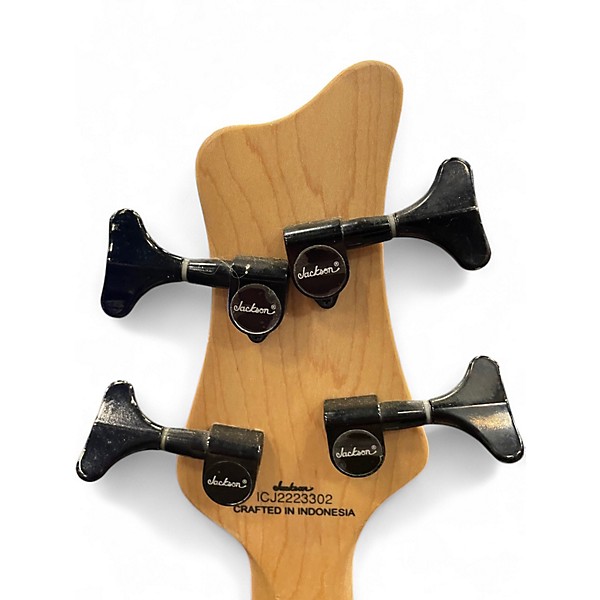 Used Jackson JS2 SPECTRA White Electric Bass Guitar