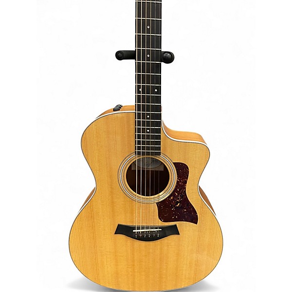 Used Taylor 214CE NATURAL Acoustic Electric Guitar