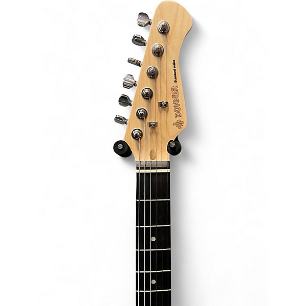 Used Donner standard series Olympic White Solid Body Electric Guitar