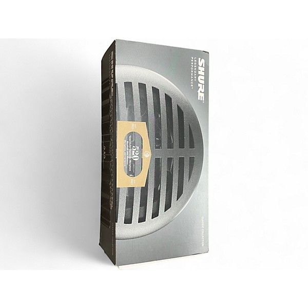 Used Shure 520DX Green Bullet Dynamic Microphone