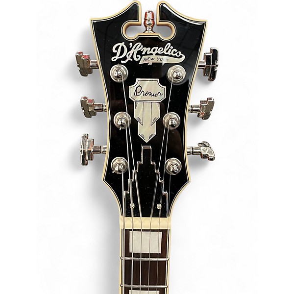 Used D'Angelico PREMIER MINI DC XT Honey Burst Hollow Body Electric Guitar