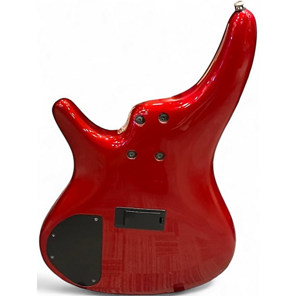 Used Ibanez SR300 Candy Apple Red Electric Bass Guitar