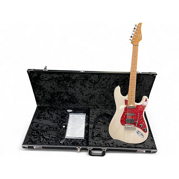Used Suhr CLASSIC S PAULOWNIA HSS Trans White Solid Body Electric Guitar