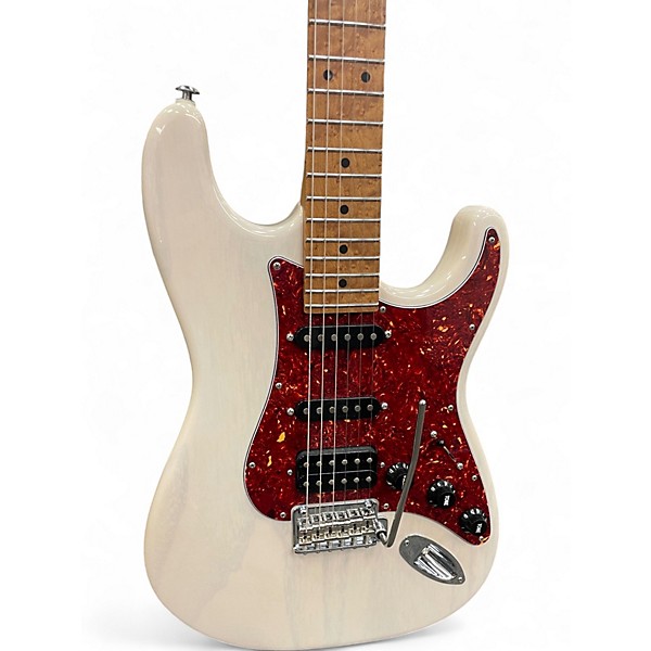 Used Suhr CLASSIC S PAULOWNIA HSS Trans White Solid Body Electric Guitar