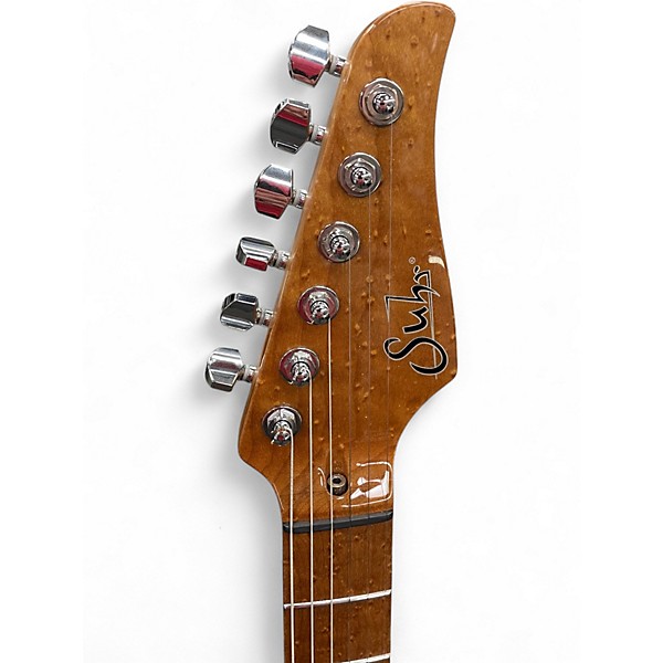 Used Suhr CLASSIC S PAULOWNIA HSS Trans White Solid Body Electric Guitar