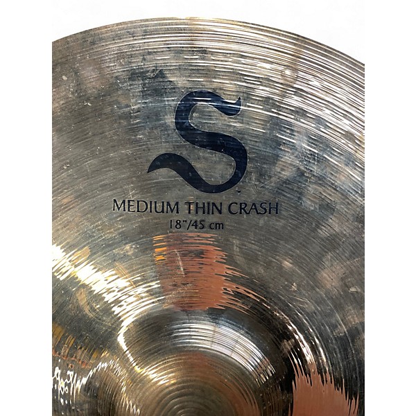 Used Zildjian 18in S Family Medium Thin Crash Cymbal