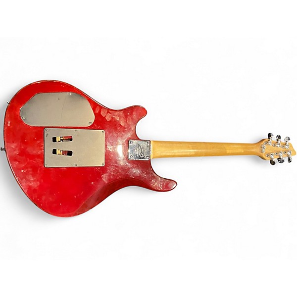 Used Washburn BT-6 BROWN BURL TOP Solid Body Electric Guitar