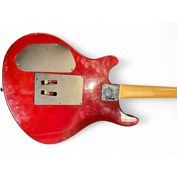 Used Washburn BT-6 BROWN BURL TOP Solid Body Electric Guitar