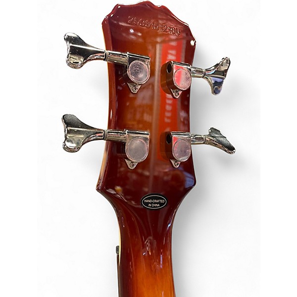 Used Epiphone VIOLA 2 Color Sunburst Electric Bass Guitar