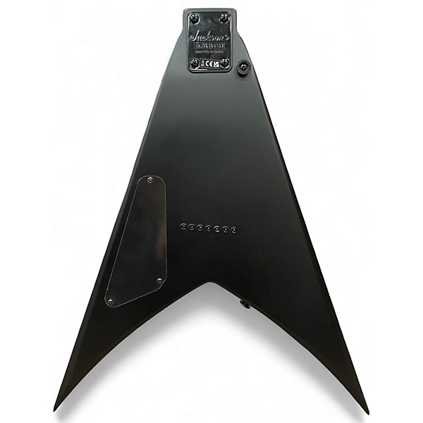 Used Jackson JS22 7 KV HT Satin Black Solid Body Electric Guitar