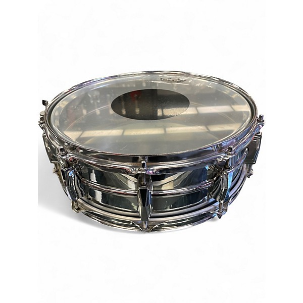 Used Ludwig 14in Supraphonic Snare SILVER Drum