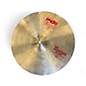 Used Paiste 17in Alpha Sound Edge Hi Hat Pair Cymbal