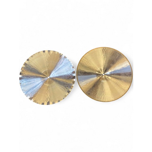 Used Paiste 17in Alpha Sound Edge Hi Hat Pair Cymbal