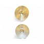 Used Zildjian 14.25in New Beat Hi Hat Pair Cymbal thumbnail