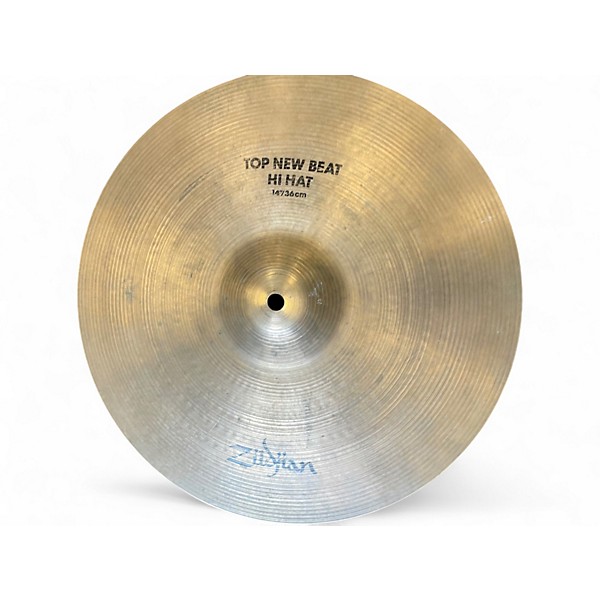 Used Zildjian 14.25in New Beat Hi Hat Pair Cymbal