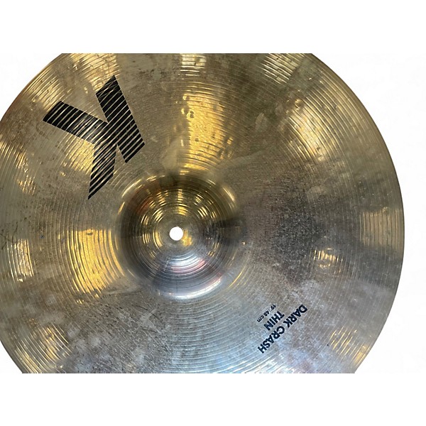 Used Zildjian 19in K Custom Dark Crash Cymbal