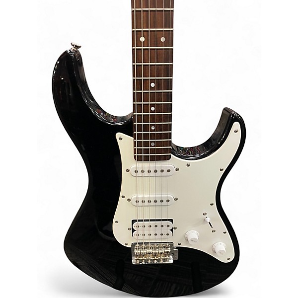 Used Yamaha Pacifica Black Solid Body Electric Guitar