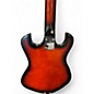 Vintage 1960s Norma EE-405-2 red and black Solid Body Electric Guitar
