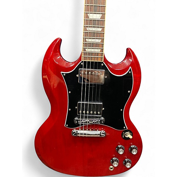 Used Gibson SG Standard Cherry Solid Body Electric Guitar
