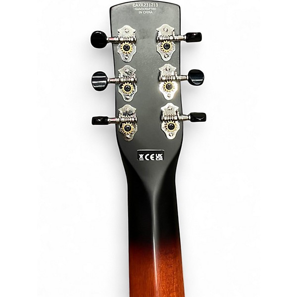 Used Gretsch Guitars G9241 Alligator Biscuit Round-Neck Resonator 2 Color Sunburst Resonator Guitar