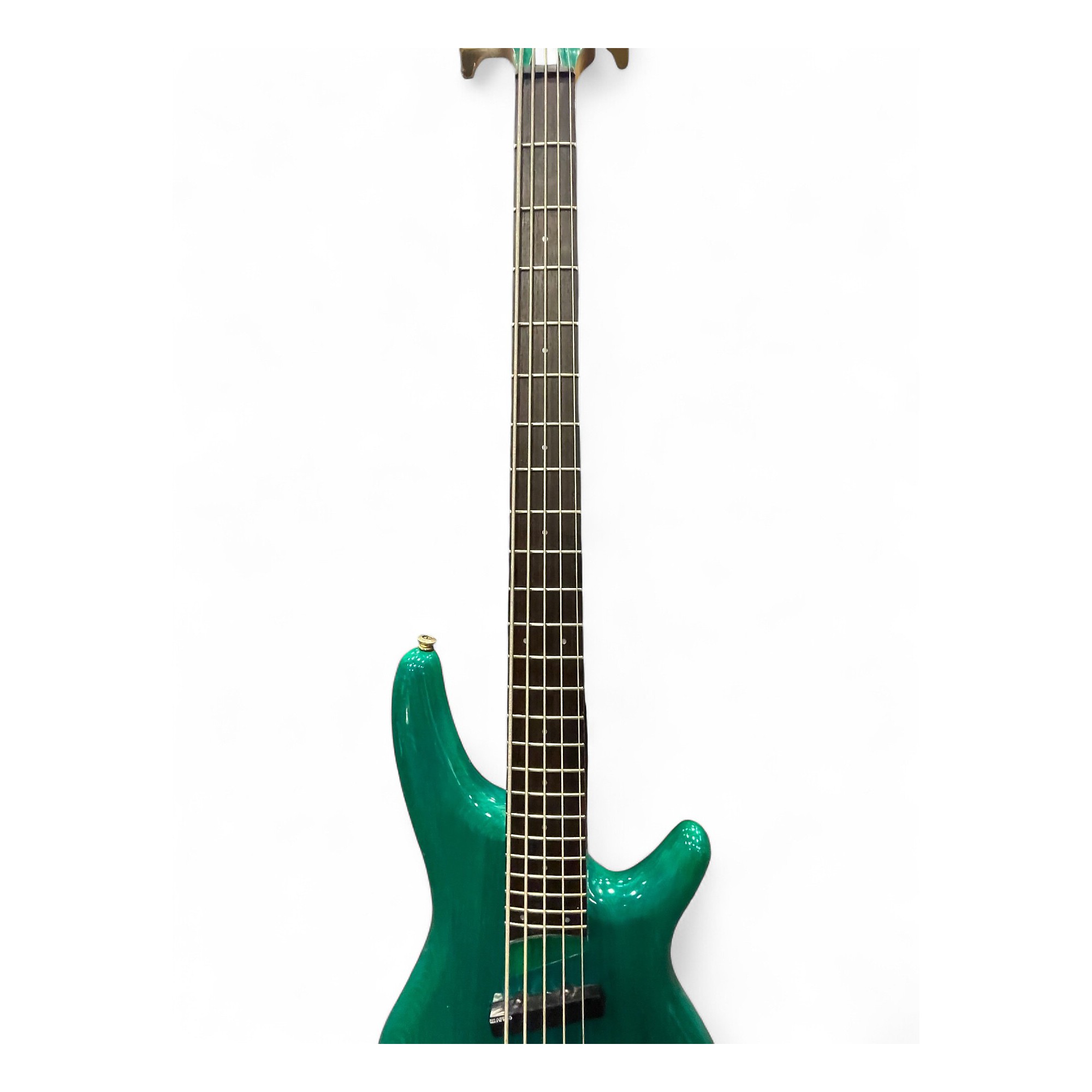 Used 1992 Ibanez SR895 Turquoise Electric Bass Guitar Turquoise