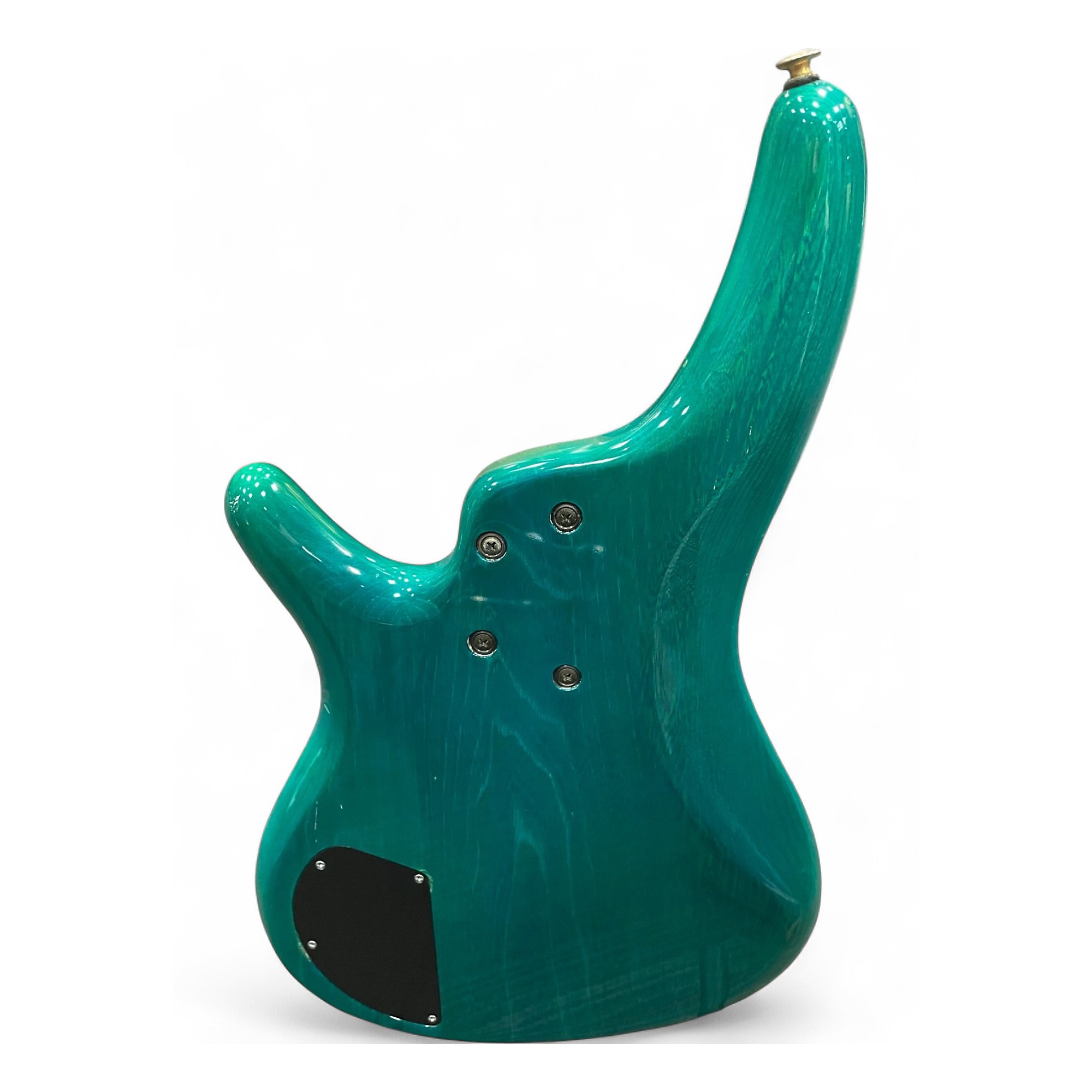 Used 1992 Ibanez SR895 Turquoise Electric Bass Guitar Turquoise