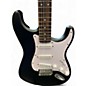 Used Squier debut collection stratocaster Black Solid Body Electric Guitar