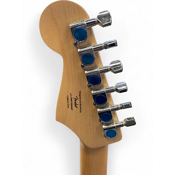 Used Squier debut collection stratocaster Black Solid Body Electric Guitar