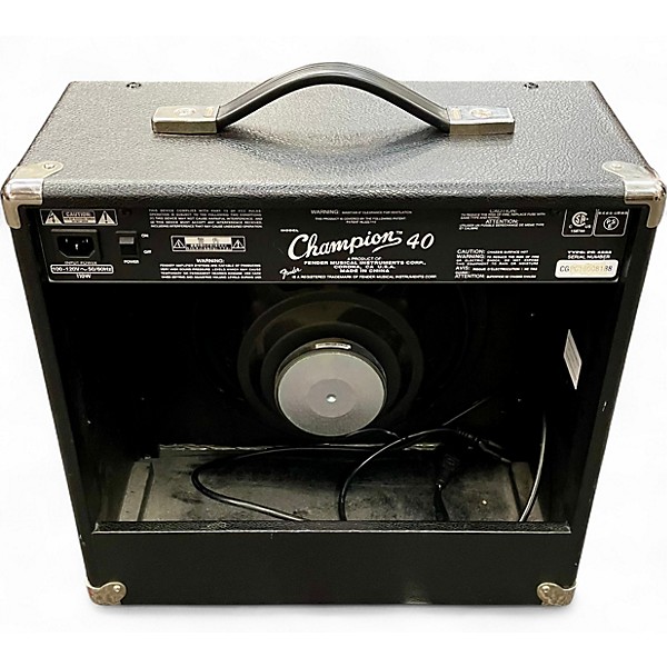 Used Fender Champion 40 Guitar Combo Amp