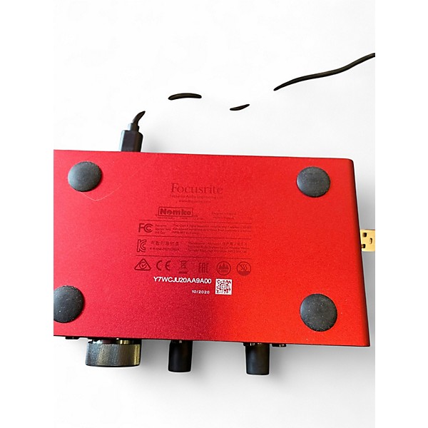 Used Focusrite Scarlett Solo Gen 3 Audio Interface