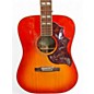 Used Epiphone HUMMINGBIRD STUDIO Cherry Sunburst Acoustic Electric Guitar