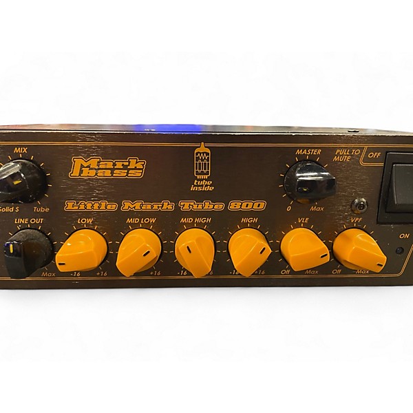 Used Markbass Little Mark Tube 800 Tube Bass Amp Head