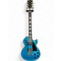 Used 2008 Gibson Les Paul Studio Metallic Blue Teal Solid Body Electric Guitar thumbnail