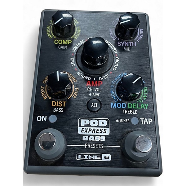 Used Line 6 Pod Express Bass Effect Processor