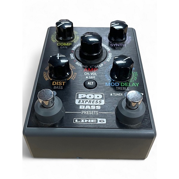 Used Line 6 Pod Express Bass Effect Processor