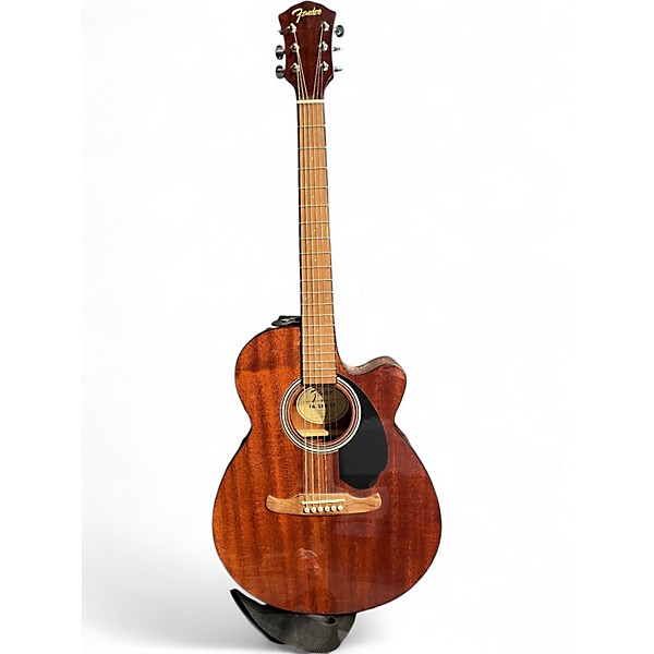 Used Fender FA135CE Concert Natural Acoustic Electric Guitar