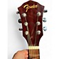 Used Fender FA135CE Concert Natural Acoustic Electric Guitar