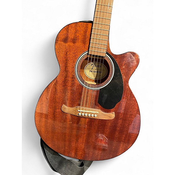 Used Fender FA135CE Concert Natural Acoustic Electric Guitar