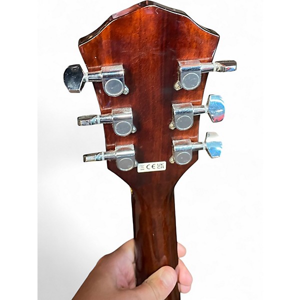 Used Fender FA135CE Concert Natural Acoustic Electric Guitar