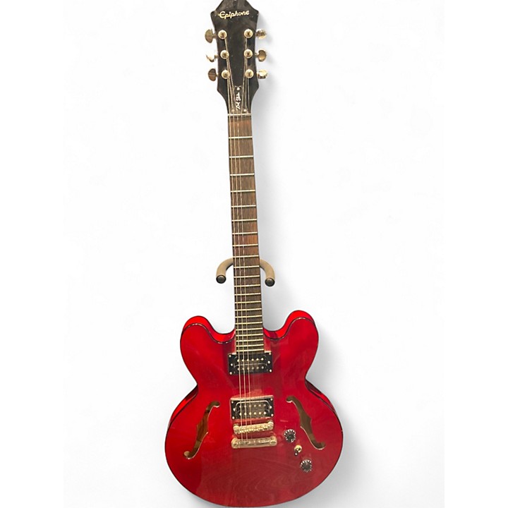 Used Epiphone Dot Studio Cherry Hollow Body Electric Guitar Cherry